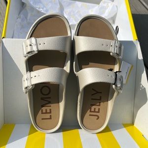 Lemon Jelly Fenix Sandal in Warm Grey